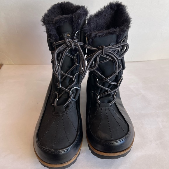 JBU Black Faux Fur Winter Boots - Picture 5 of 8